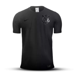 Camisa Corinthians Toda Preta Versão torcedor 2024